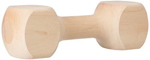 kerbl-pet-b-ton-de-rapport-carr-en-bois-dur-25-cm-650-g-pour-chien image 5