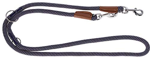 kerbl-pet-phoenix-laisse-ronde-pour-chien-bleu-marron-200cm-14mm image 3