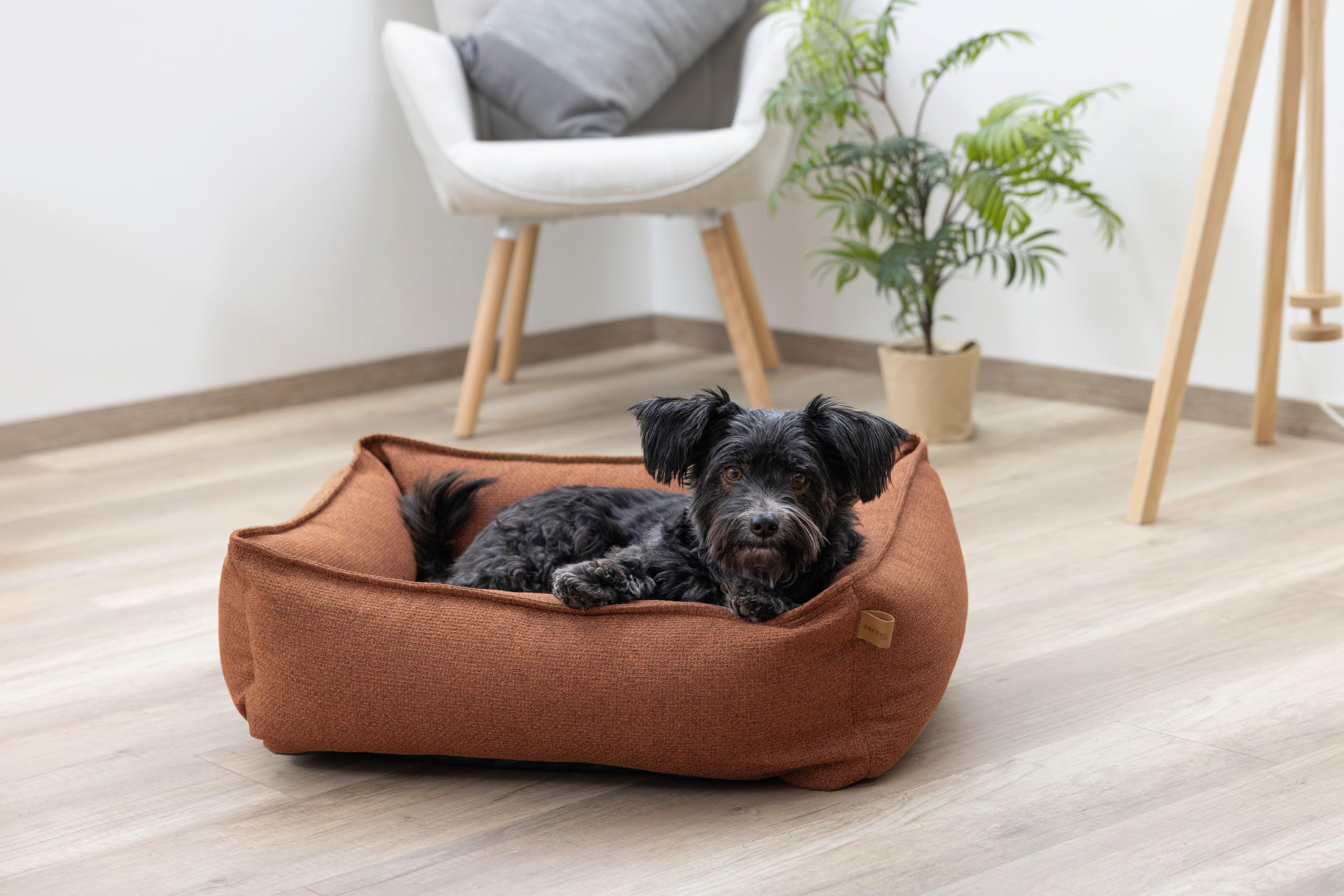 kerbl-pet-lit-douillet-oliver-pour-chien-marron-85-x-70-x-25-cm-housse-lavable image 7