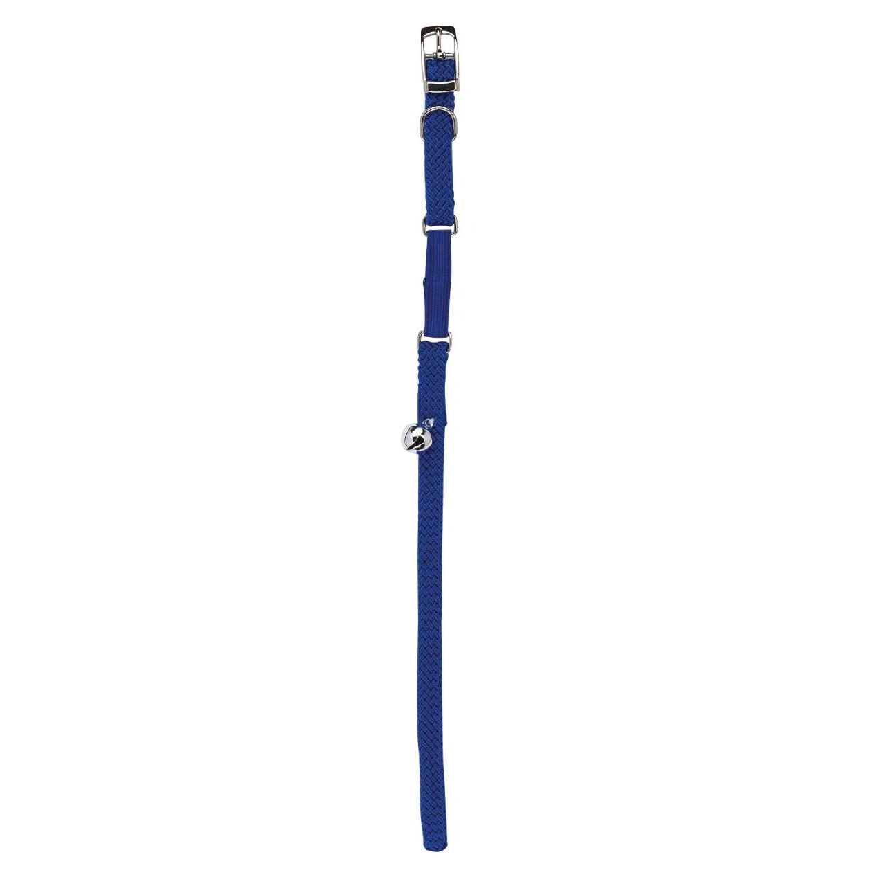 kerbl-collier-avec-lastique-grelot-pour-chat-bleu-30-cm image 1