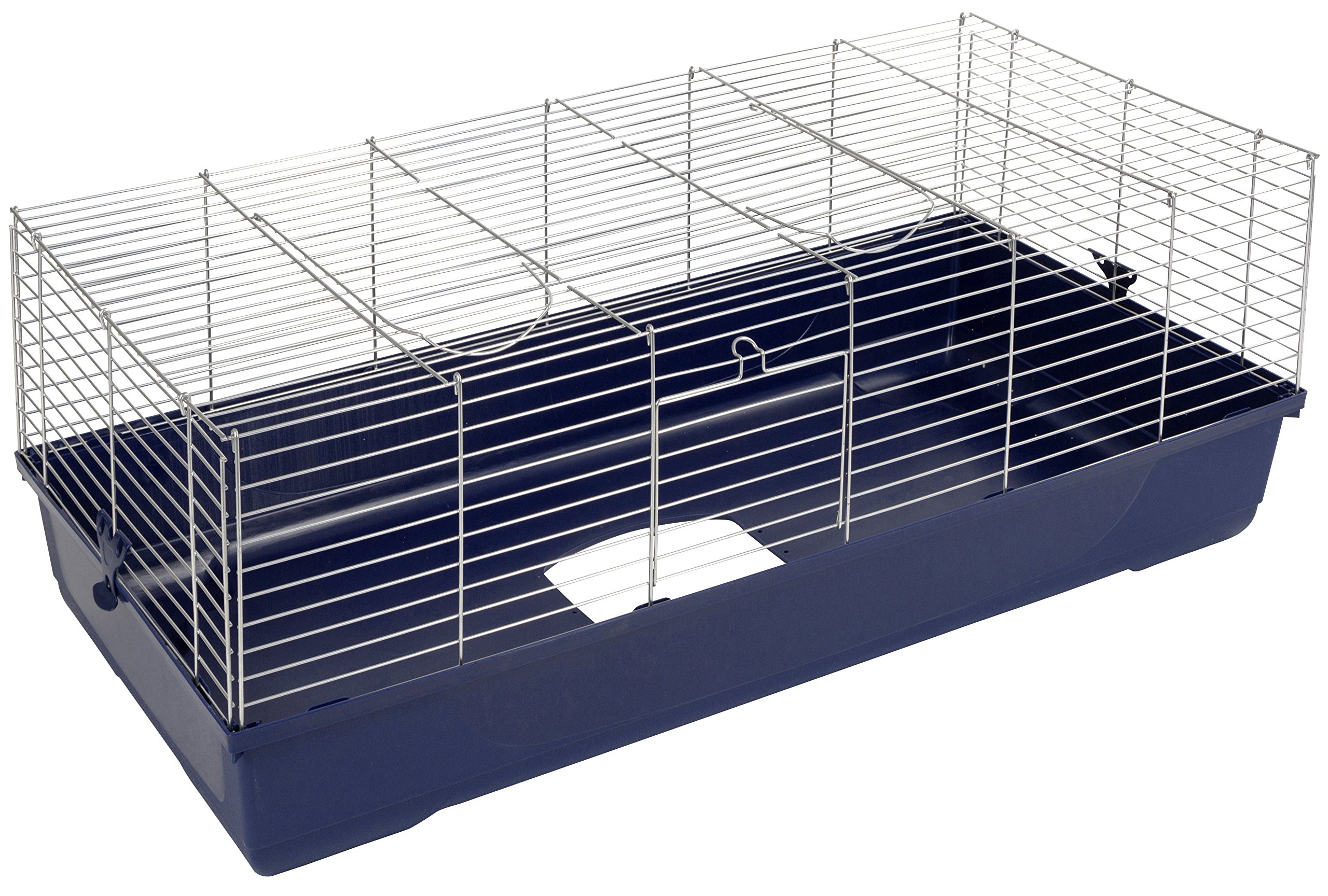 kerbl-maxi-baldo-twin-cage-pour-petits-animaux-2-tages-120-x-58-x-86-cm-bleu-fon image 3