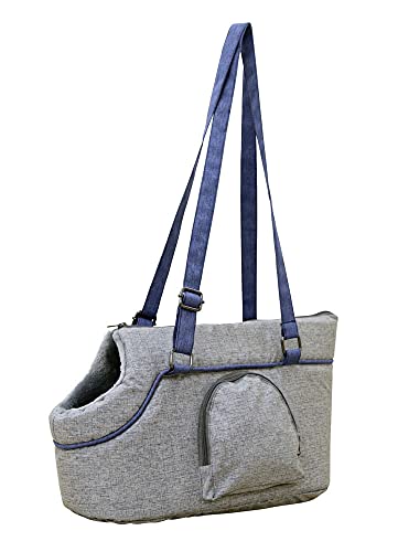 kerbl-sac-de-transport-marie-gris-bleu-40-x-20-x-21-cm image 6