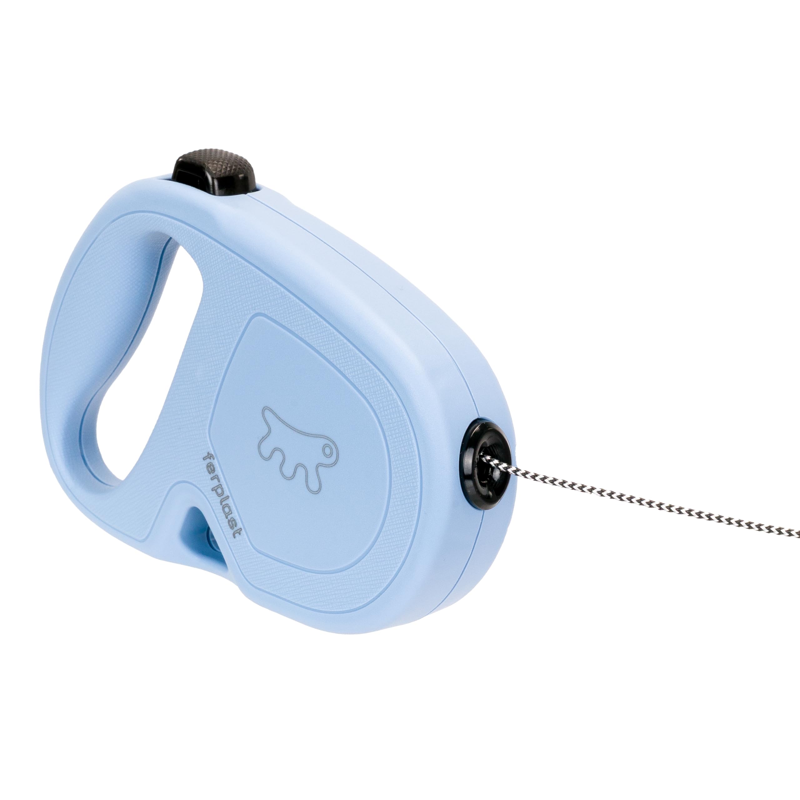 ferplast-flippy-one-laisse-enrouleur-chien-cordon-4-5-m-jusqu-12-kg-bleu-clair image 7