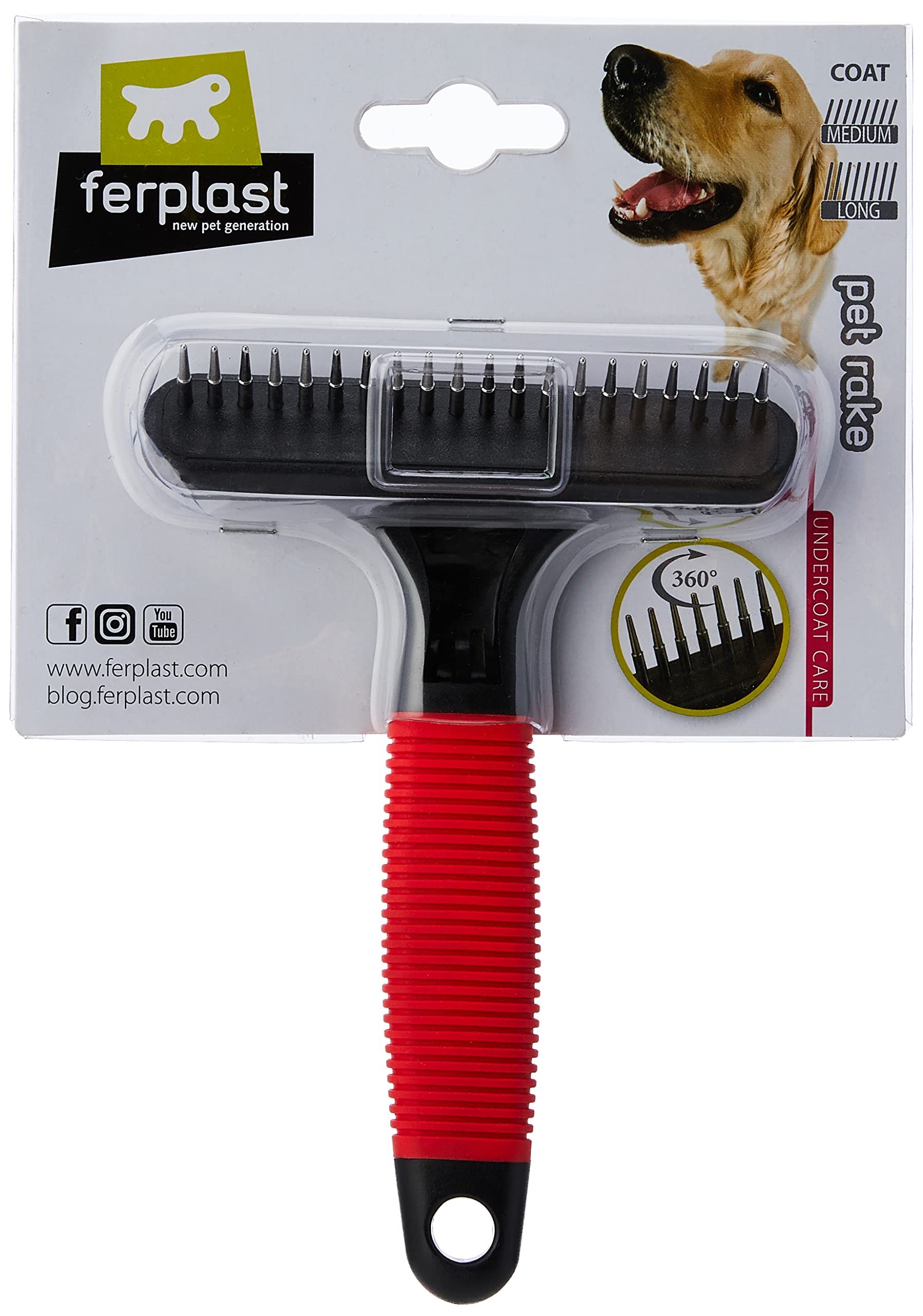 ferplast-gro-5874-peigne-r-teau-double-rang-e-pour-chiens-et-chats-poils-moyens- image 8