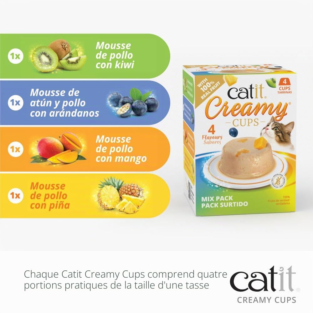 catit-creamy-cups-friandise-pour-chats-assortiment-4-x-25-g image 3