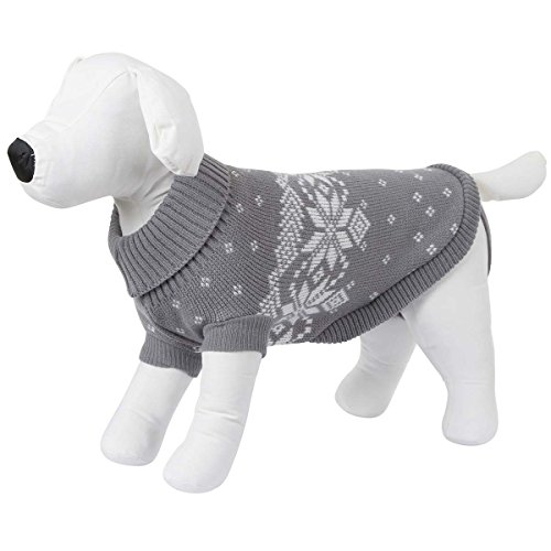 kerbl-lillehammer-pullover-pour-chien-gris-blanc-taille-xxs image 5