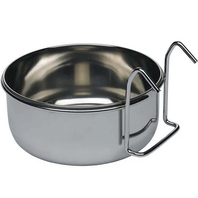 ferplast-sirio-mangeoire-inox-pour-perroquets-800-ml image 1
