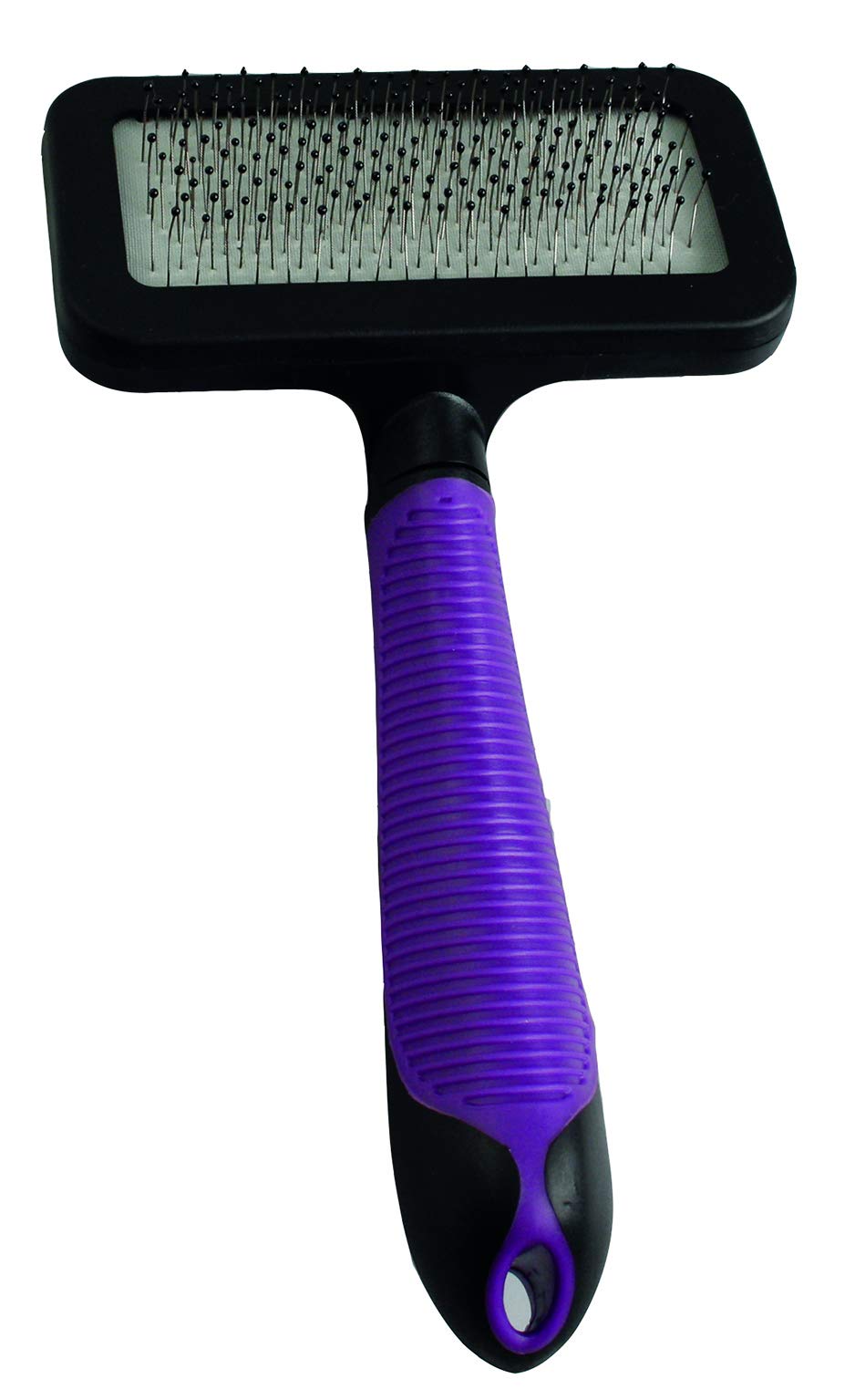 karlie-brosse-universelle-chat-violet-noir-avec-poign-e image 2