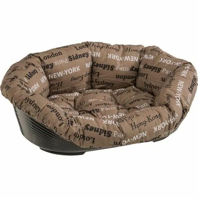 ferplast-panier-chien-chat-sofa-4-marron-64-x-48-x-25-cm image 1