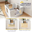 pawhut-caisse-de-mise-bas-chien-avec-tapis-imperm-able-et-entr-e-r-glable-petits image 7