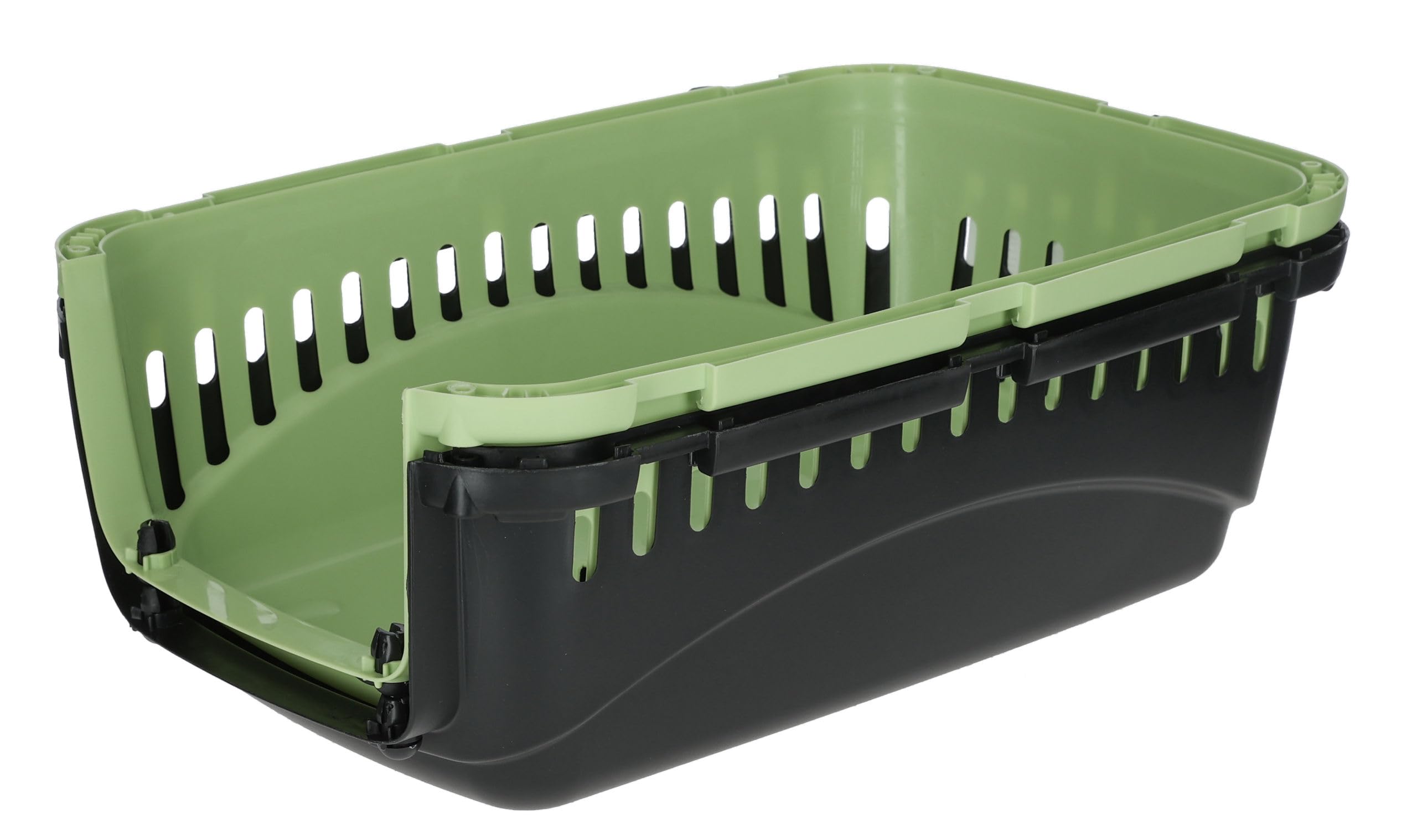 kerbl-cage-de-transport-expedition-vert-noir-45-x-30-x-30-cm-bo-te-de-transport- image 4