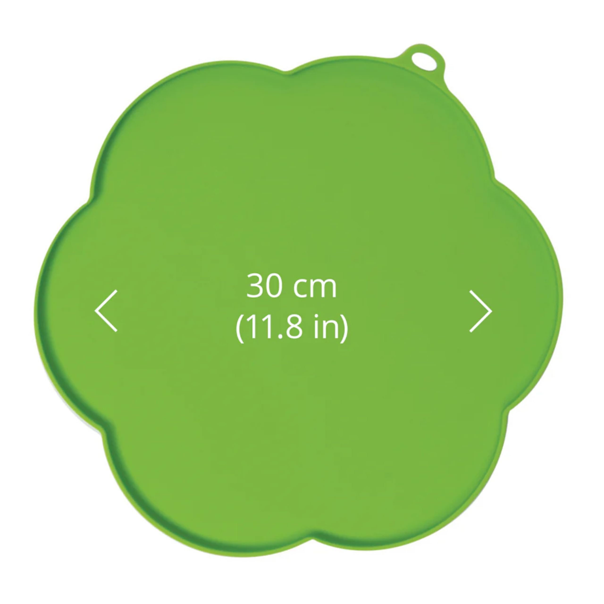 catit-flower-placemat-tapis-silicone-moyen-vert-35-cm image 5
