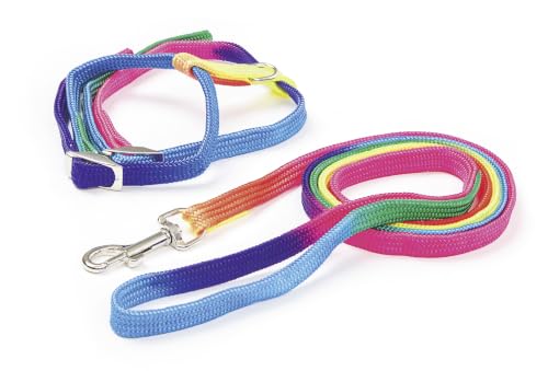 kerbl-pet-harnais-pour-chat-rainbow-avec-laisse-120-cm image 3