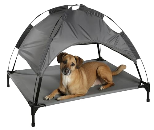 kerbl-pet-panier-chien-vacation-top-gris-105-x-86-x-75-cm-tissu-oxford-avec-toit image 7