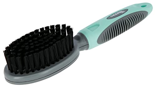 kerbl-pet-brosse-turquoise-gris-20-cm image 2