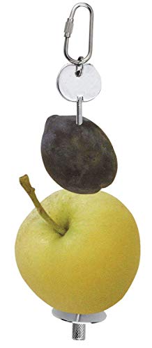 kerbl-support-fruits-galvanis-20-cm-pour-rongeur-lot-de-3 image 2