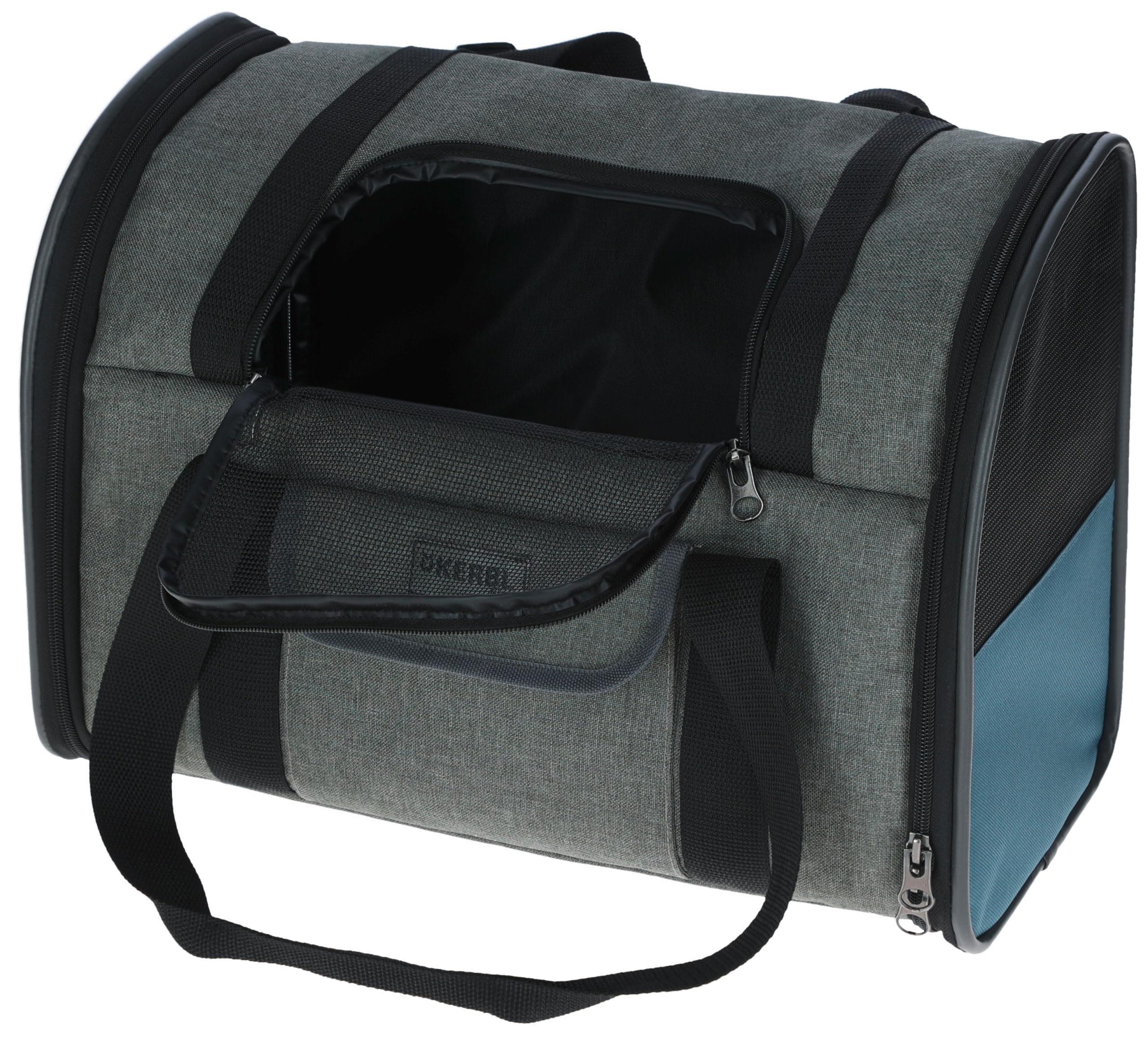 kerbl-sac-dos-pour-chien-vacation-gris-bleu-43x24x30-cm image 4