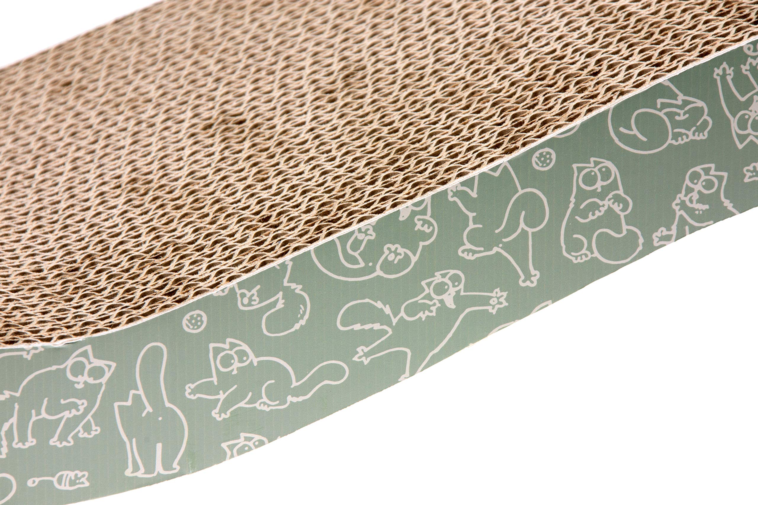 karlie-simon-s-cat-carton-gratter-taille-l-52-x-21-x-10-cm-motifs-amusants image 2