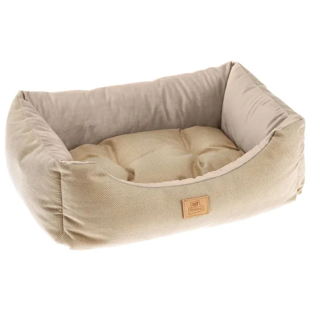 ferplast-chester-80-lit-pour-chiens-et-chats-beige image 1