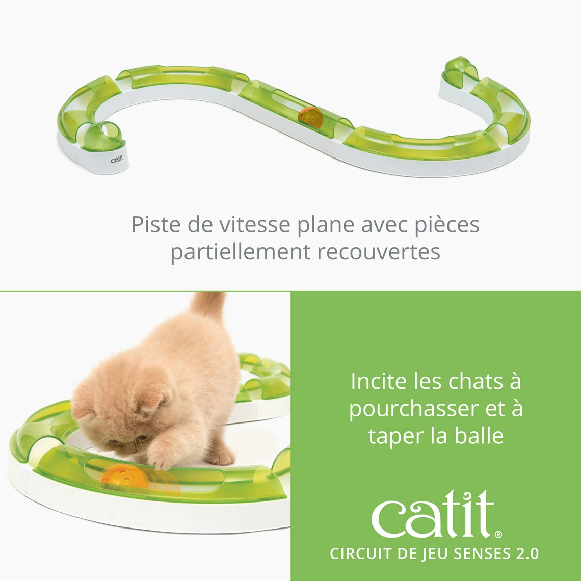 catit-senses-2-0-circuit-de-jeu-pour-chat-avec-balle image 4