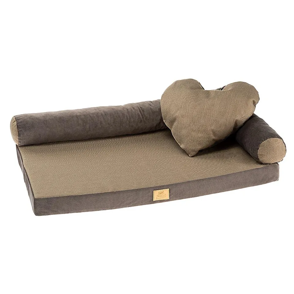 ferplast-tommy-80-tapis-matelas-pour-chien-marron image 1