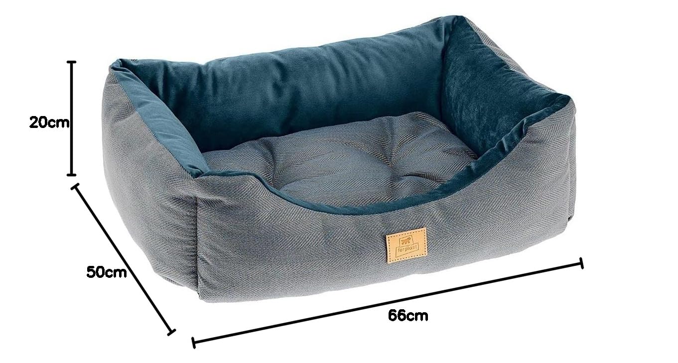 ferplast-chester-60-lit-pour-chiens-et-chats-bleu image 2