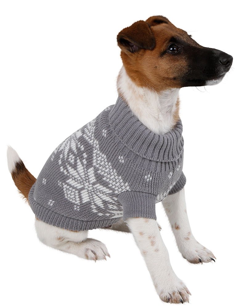 kerbl-lillehammer-pullover-pour-chien-gris-blanc-taille-xxs image 3