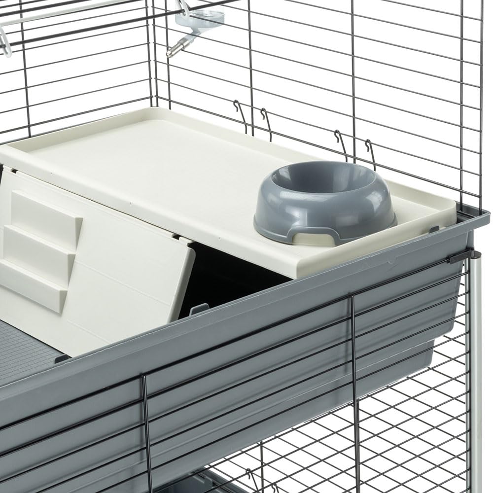 ferplast-rabbit-120-tris-cage-3-tages-pour-lapins-118-x-58-x-166-cm-avec-support image 7