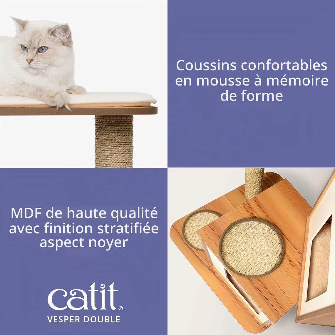 catit-vesper-double-52048-arbre-chat-noyer-2-cubes image 6