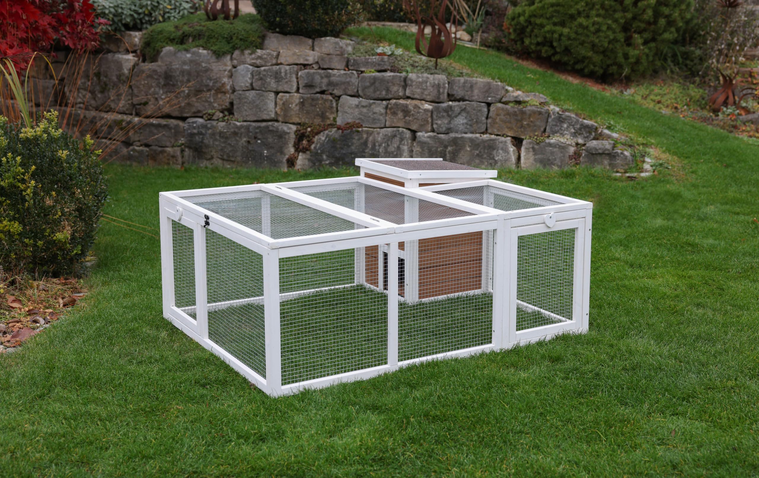kerbl-pet-enclos-ext-rieur-avec-abri-int-gr-132x102x59-cm-pour-lapin-maison-en-b image 5