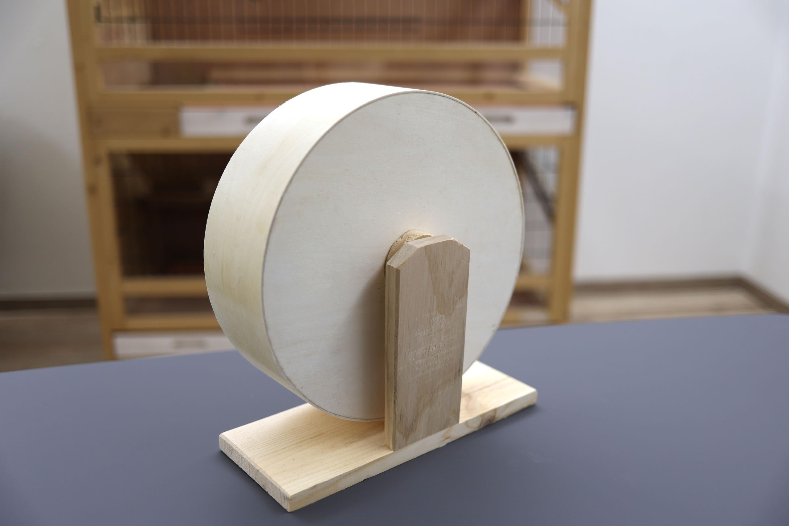 kerbl-roue-hamster-bois-avec-piste-li-ge-diam-tre-22-cm image 4