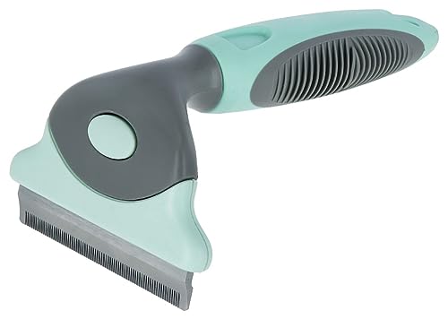 kerbl-brosse-pelage-turquoise-gris-15-x-7-5-cm image 3