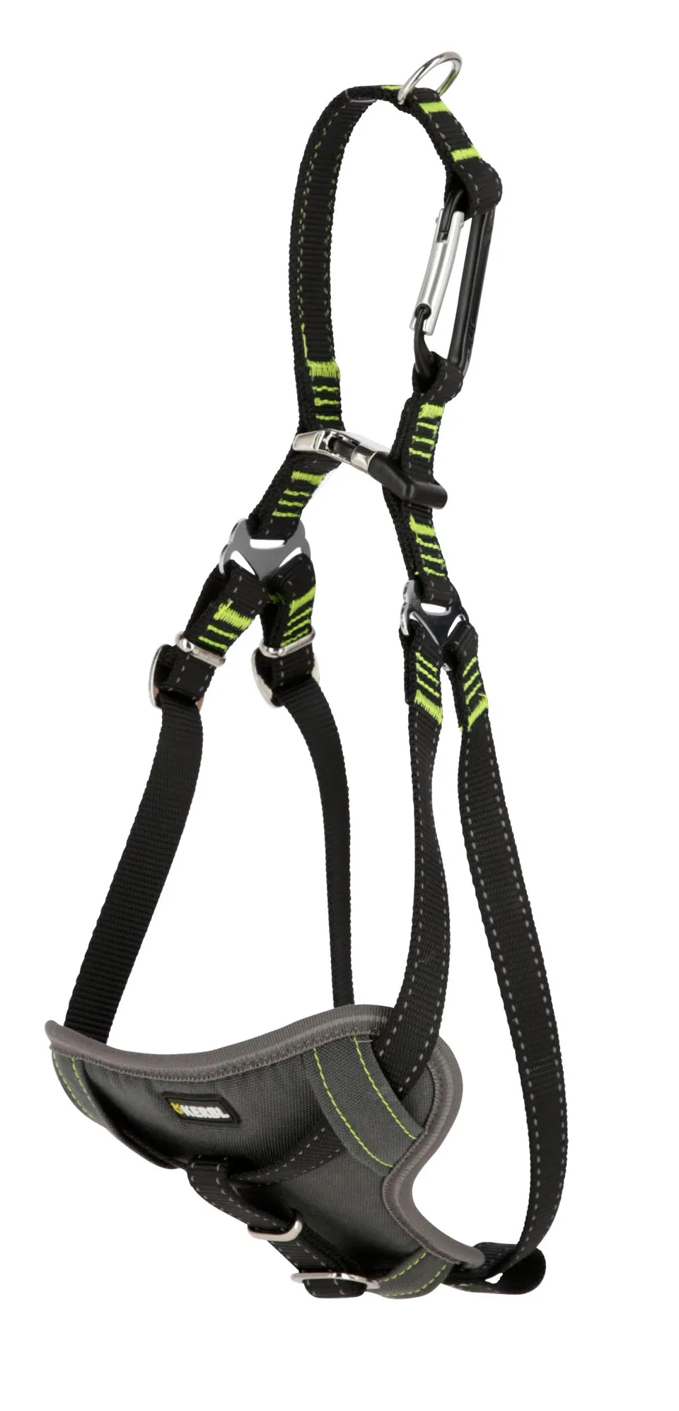 kerbl-harnais-pour-voiture-chien-noir-50-65-cm-20-mm image 1