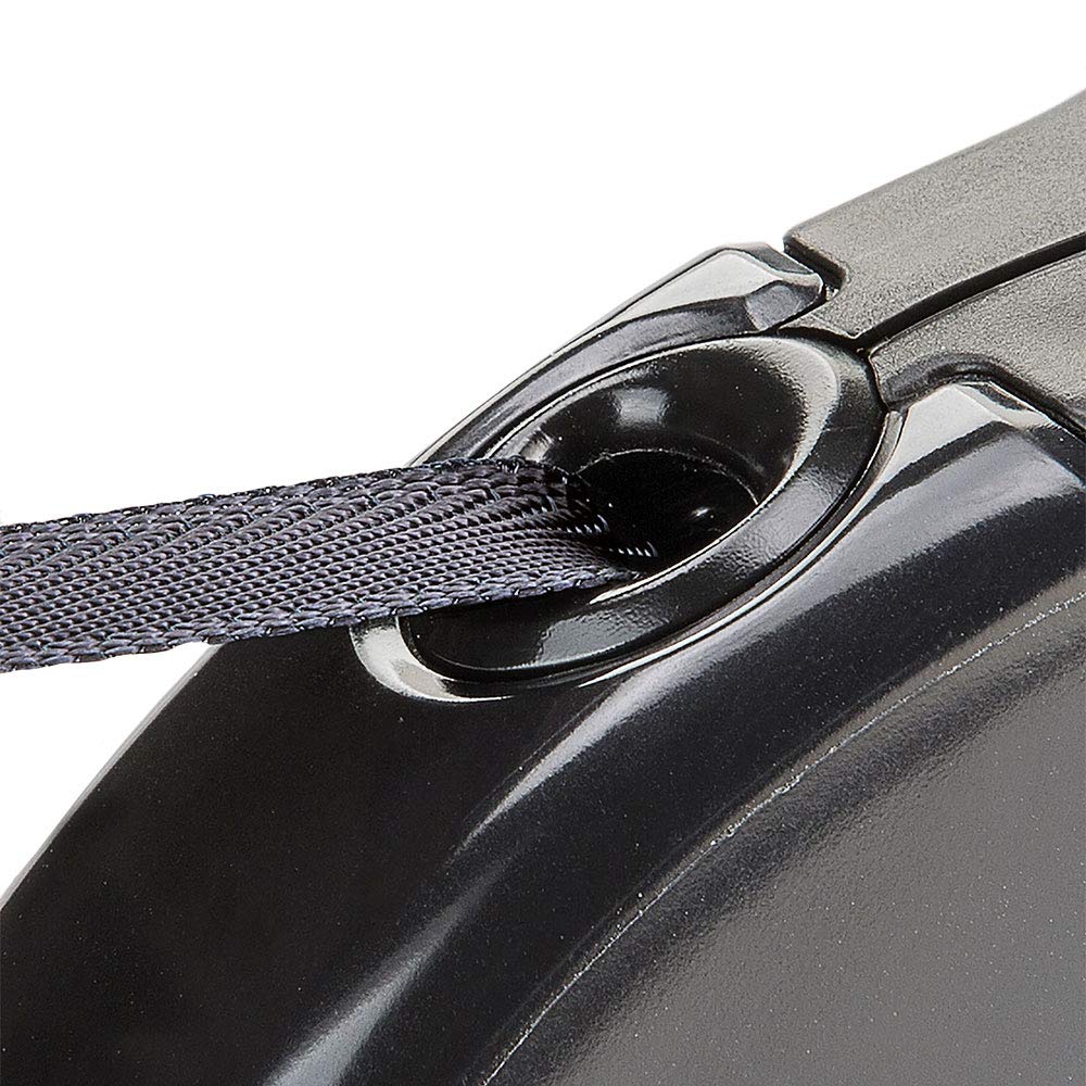 ferplast-amigo-small-laisse-enrouleur-sangle-5-m-pour-chien-jusqu-15-kg-noir image 5