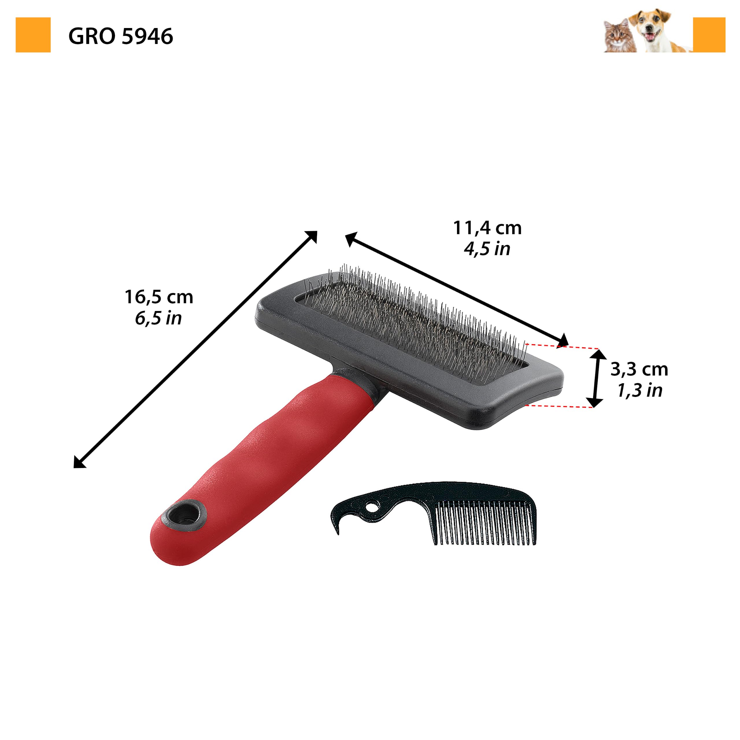 ferplast-gro-5946-large-brosse-pour-chiens-et-chats-poil-moyen-et-long-16-5-cm-r image 3