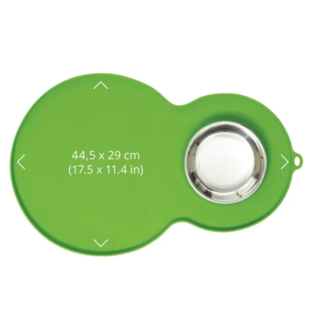 catit-set-de-table-en-silicone-chat-44-5-x-29-cm-vert image 1