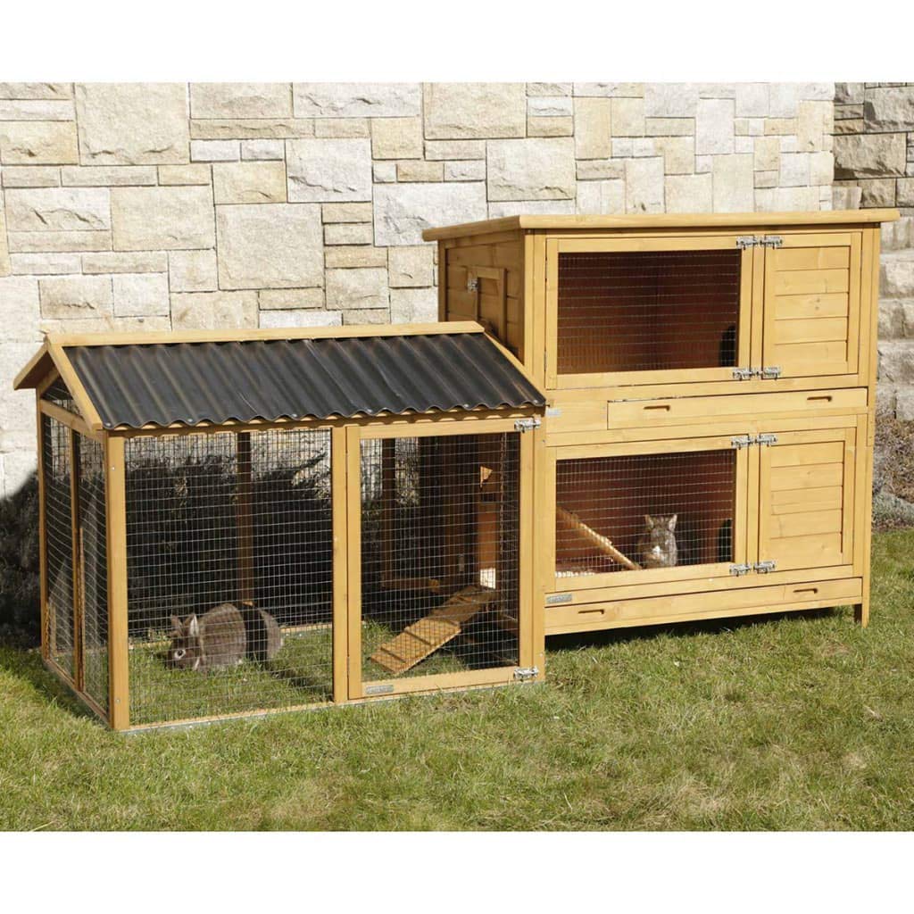 kerbl-pet-enclos-ext-rieur-appartment-pro-115x85x90-cm-bois-verni image 8