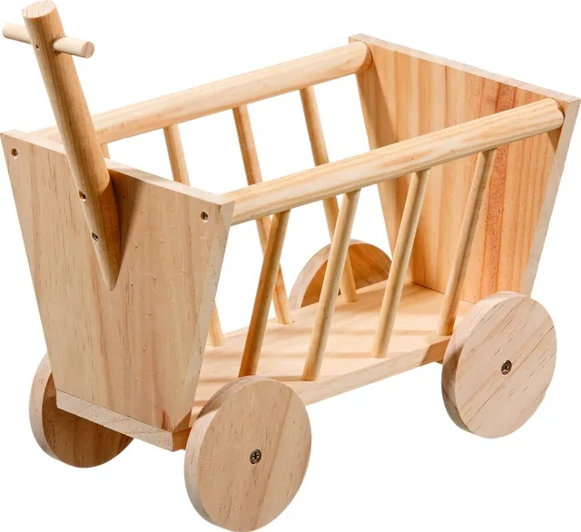 flamingo-r-telier-en-bois-chariot-pour-rongeur-29-cm image 1
