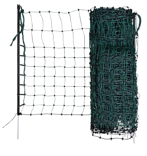 kerbl-filet-pour-lapins-lectrifiable-65-cm-vert-50-m-simple-pointe-15-piquets image 8