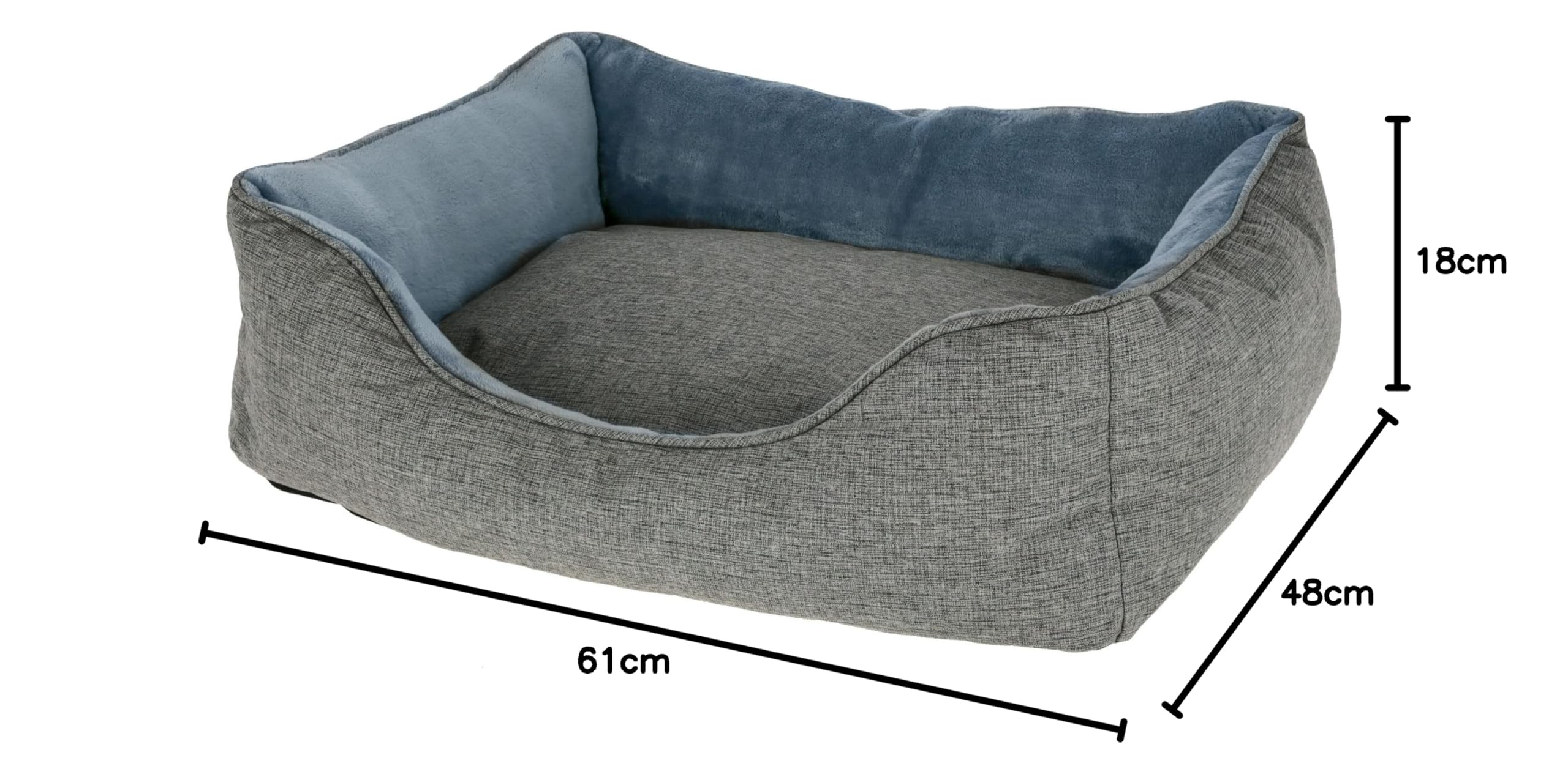 kerbl-marie-corbeille-panier-pour-chien-gris-61-x-48-cm image 8