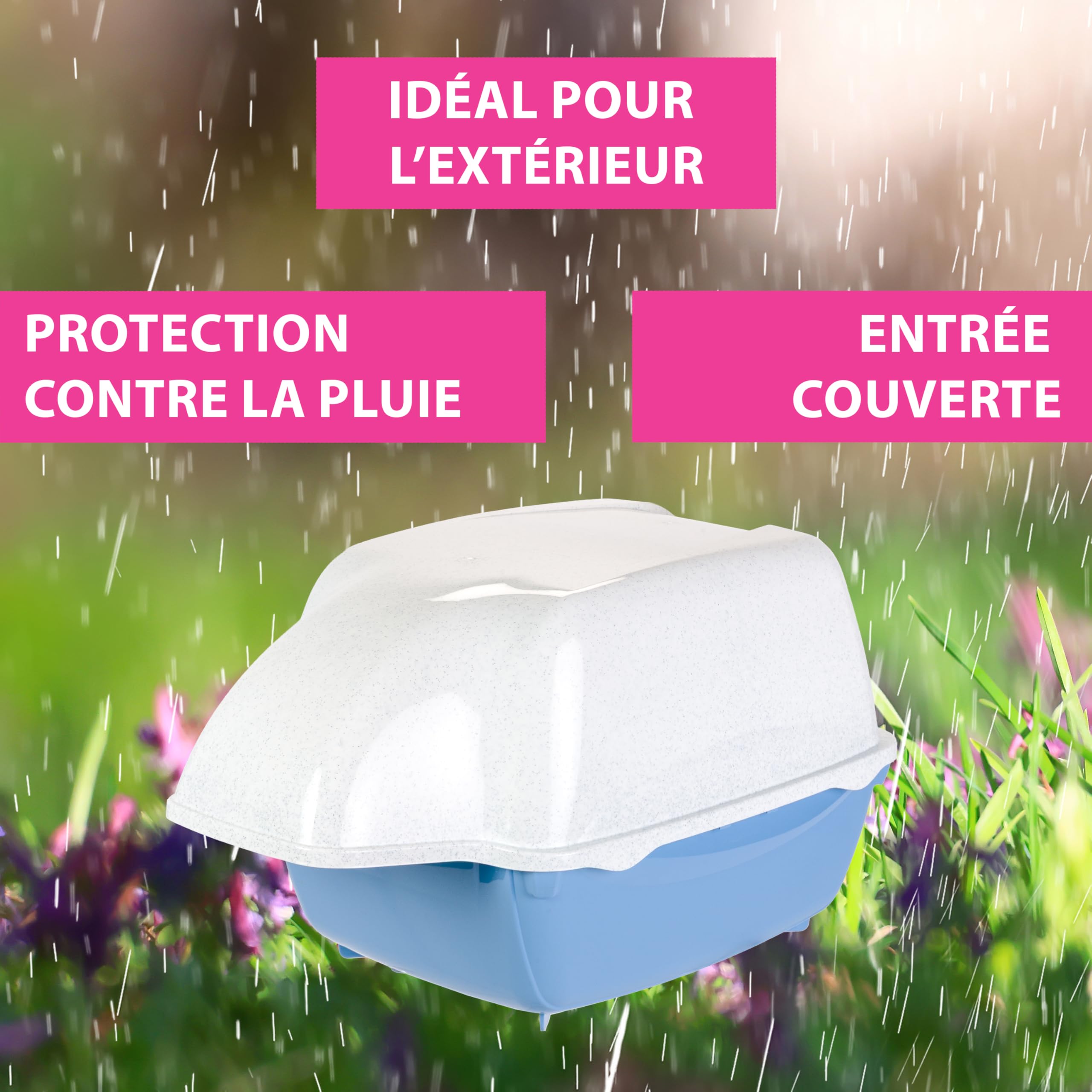 ferplast-cosmic-outdoor-grand-bac-liti-re-pour-chat-noir-43-5-x-73-5-x-h-41-cm image 4