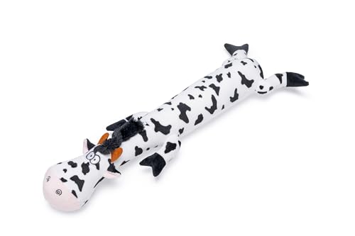 karlie-vache-amusante-jouet-en-peluche-pour-chien-noir-blanc-55-x-20-x-7-cm image 3