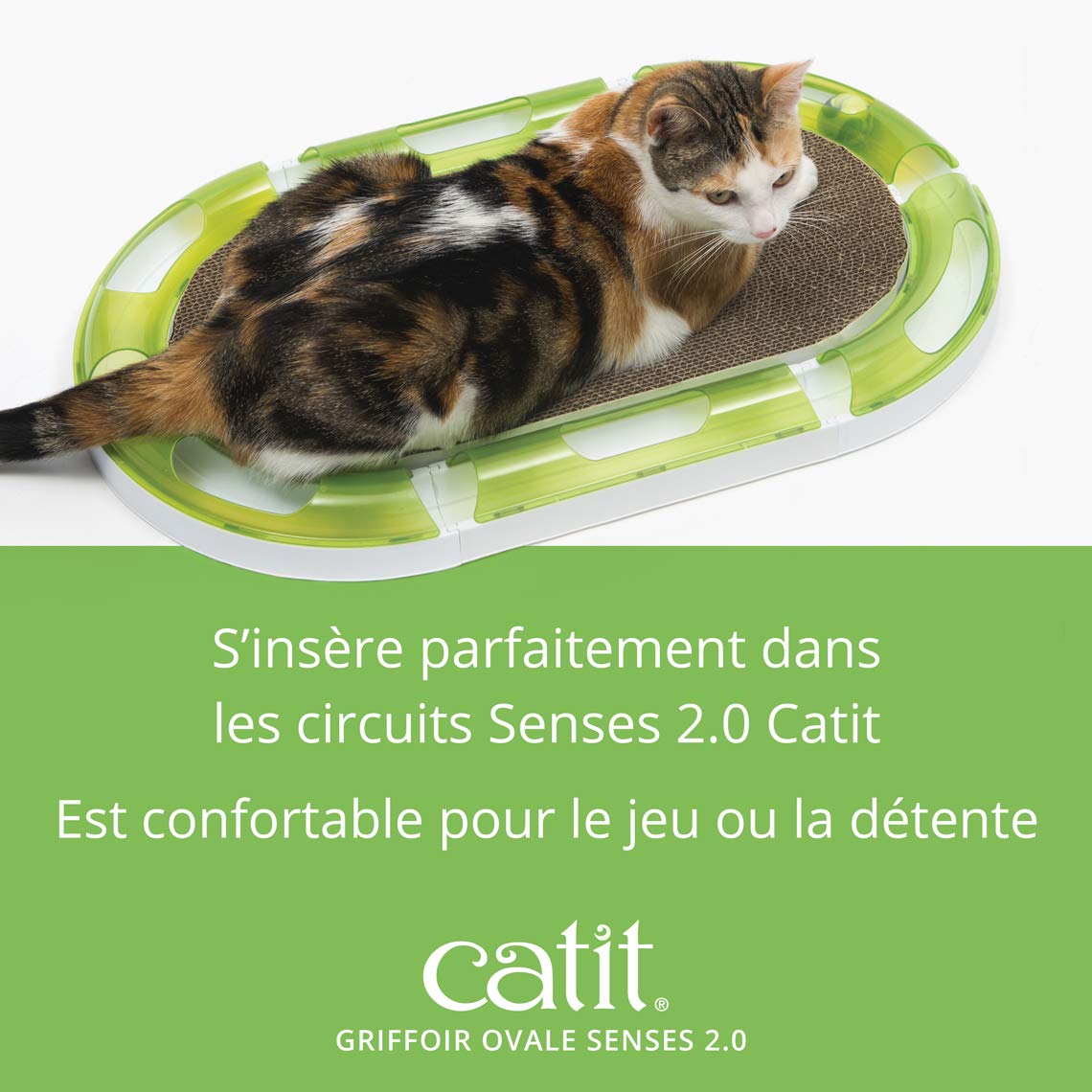 catit-senses-griffoir-ovale-pour-chats-45-7-x-27-9-x-7-6-cm image 3
