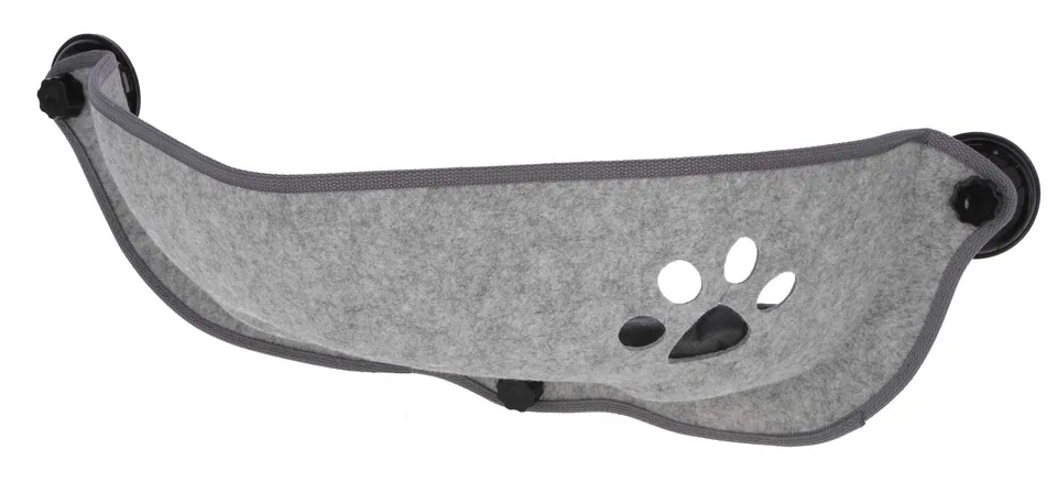 kerbl-pet-panier-pour-fen-tre-filzino-gris-70x26x26-cm-en-feutre-pour-chats image 1