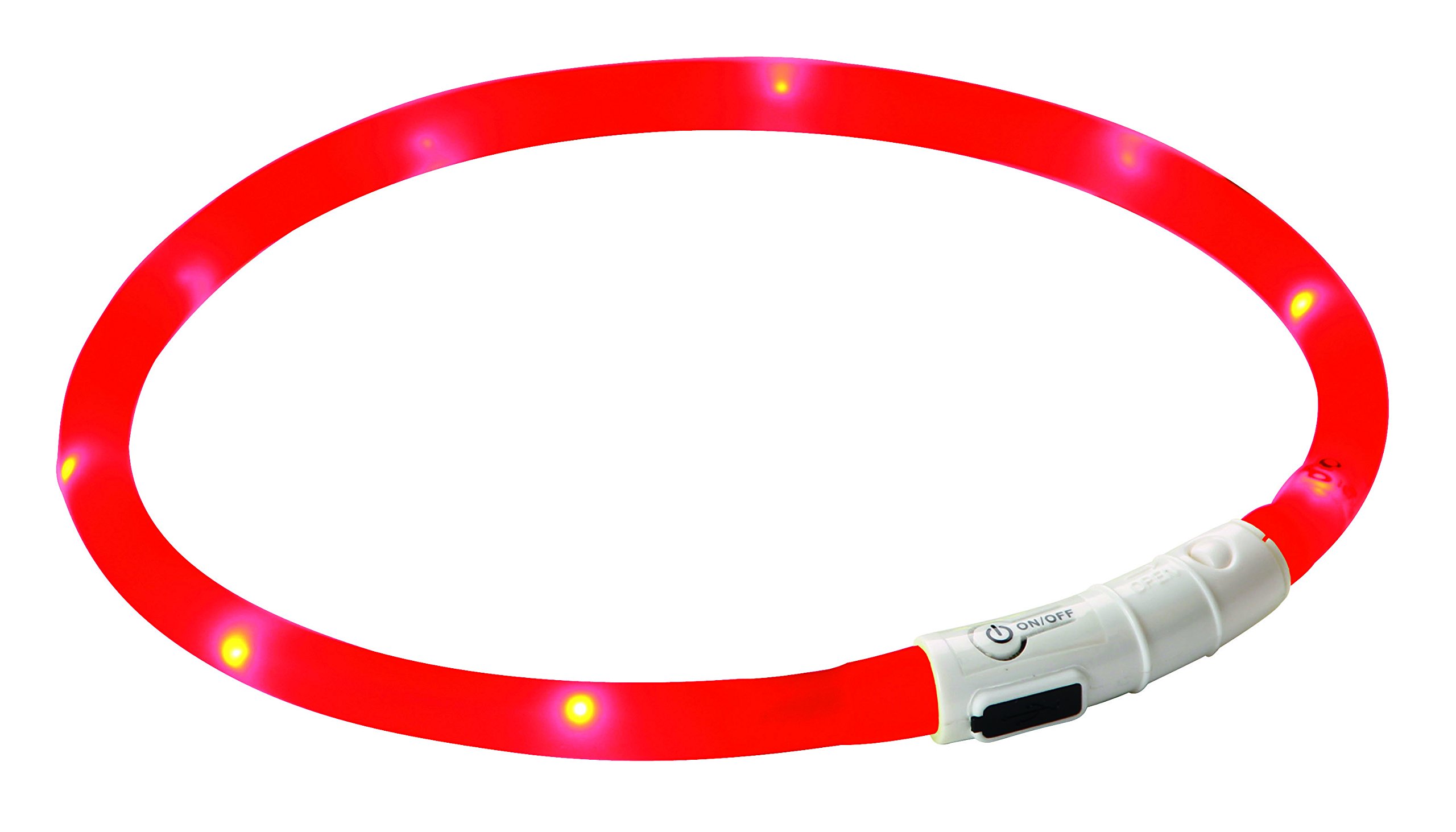 kerbl-maxi-safe-collier-lumineux-pour-chien-jaune-55-cm image 3