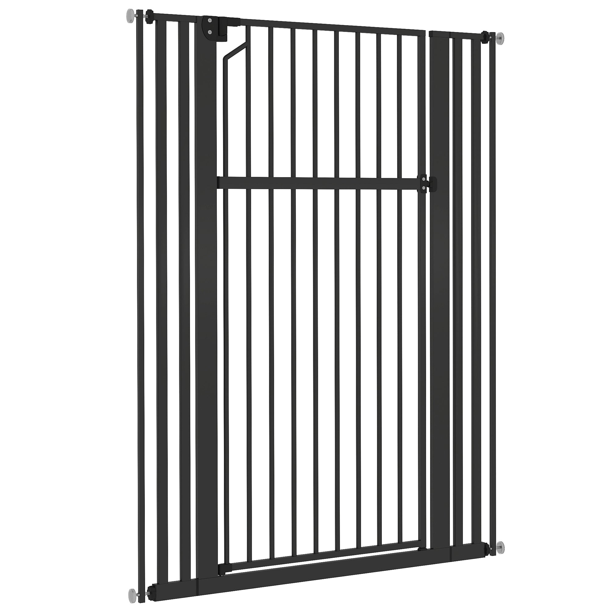 pawhut-barri-re-pour-animaux-extra-haute-140-cm-avec-fermeture-automatique-76-10 image 2