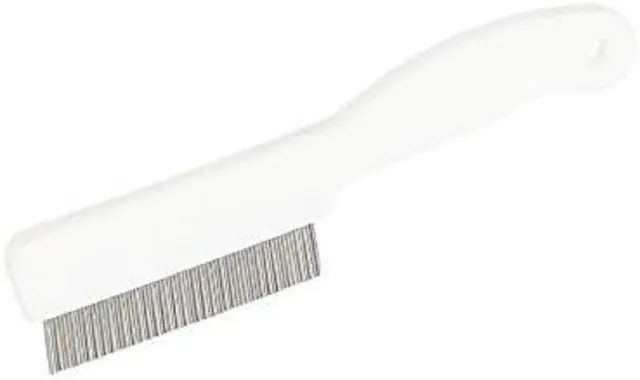 kerbl-peigne-d-poussi-rant-pour-chat-et-chien-13-cm-blanc-lot-de-3 image 1