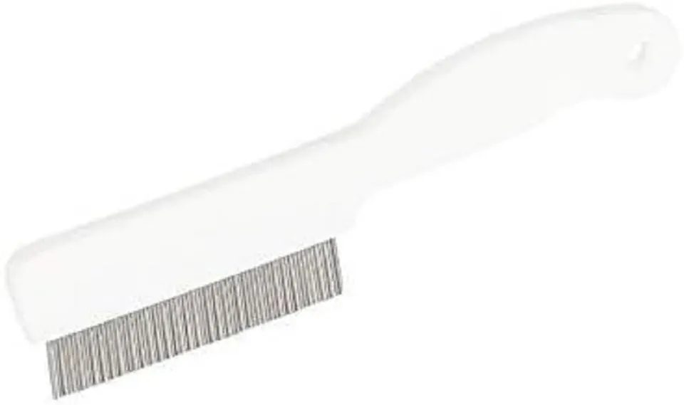 kerbl-peigne-d-poussi-rant-pour-chat-et-chien-13-cm-blanc-lot-de-3 image 1