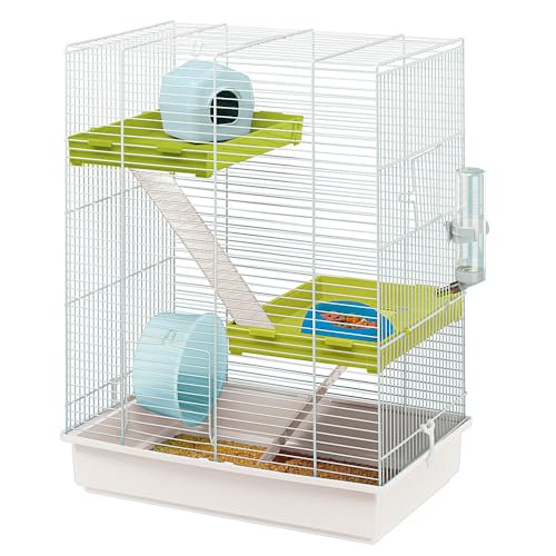 ferplast-hamster-tris-cage-hamster-blanche-46-x-29-x-58-cm image 3