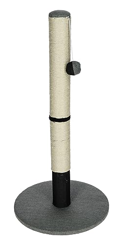 kerbl-pet-opal-pro-gris-noir-arbre-chat-40-x-40-x-80-cm-avec-balle-de-jeu image 8